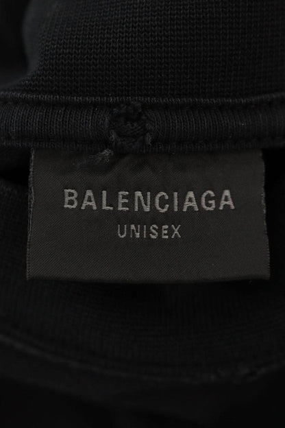 BALENCIAGA Paris Moon Oversized T-Shirt Black Size 2