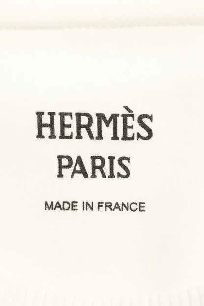HERMES H6H4622DC Maxi Print Cotton T-Shirt Size 42