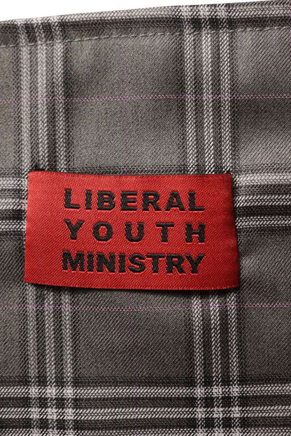 Liberal Youth Ministry Check All-Over Print Long Size L