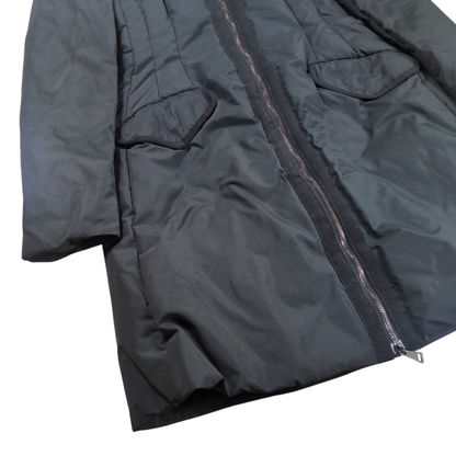 Moncler SAISSAC GIUBBOTTO Black Hooded Down Coat Size 00