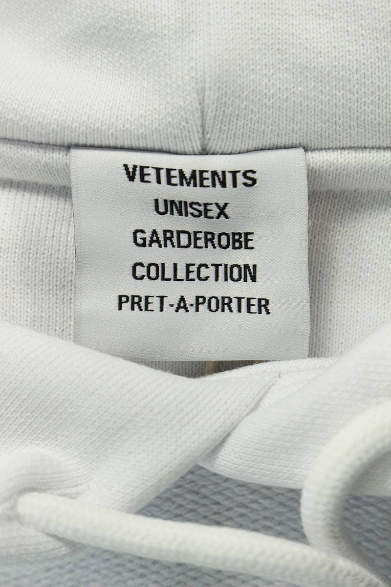 Vetements 23SS Pullover Hoodie White Size L