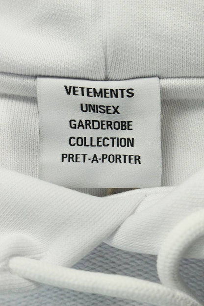Vetements 23SS Pullover Hoodie White Size L