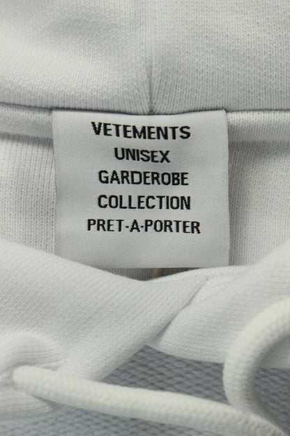 Vetements 23SS Pullover Hoodie White Size S
