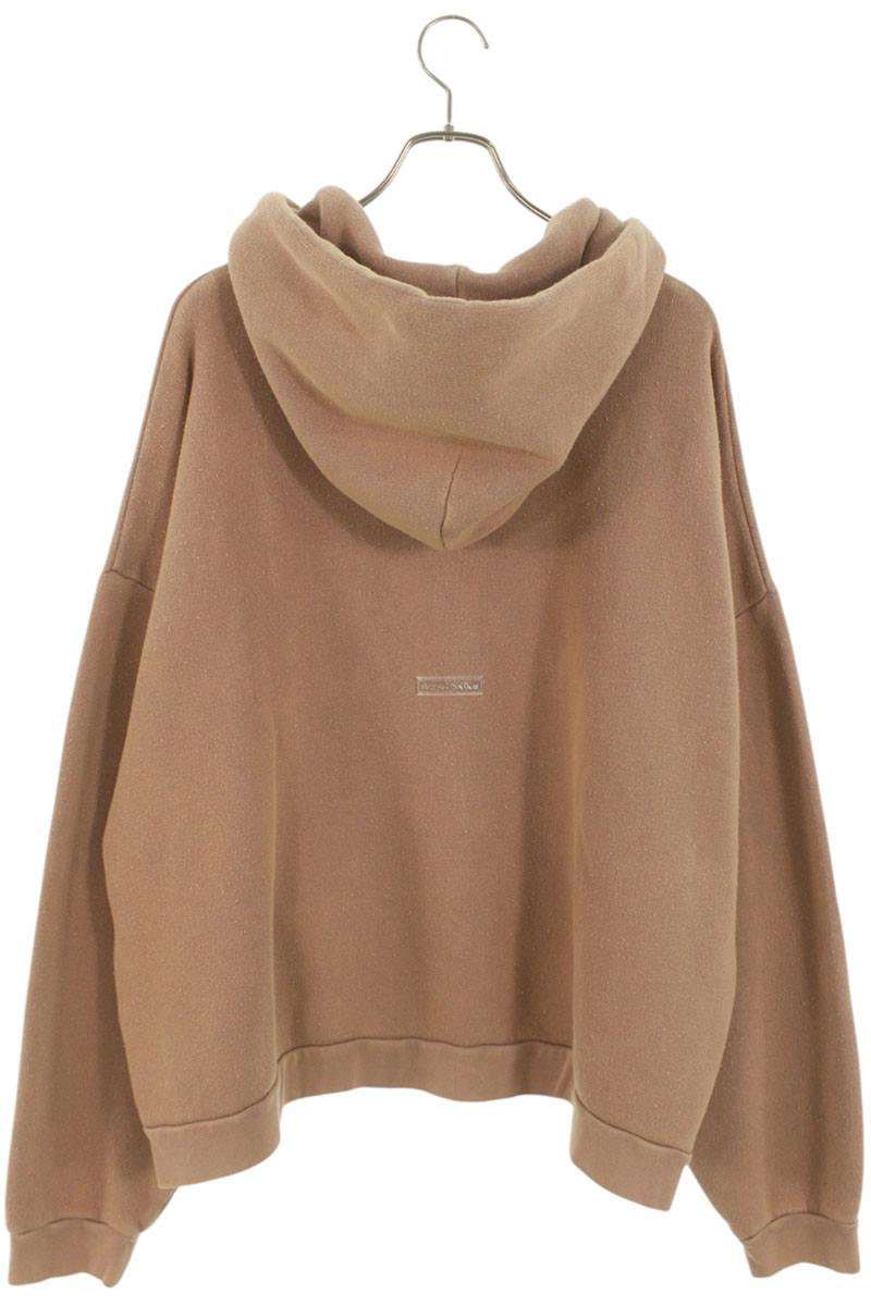 ACNE STUDIOS AW25 Cotton Back Rubber Patch Hoodie Size L
