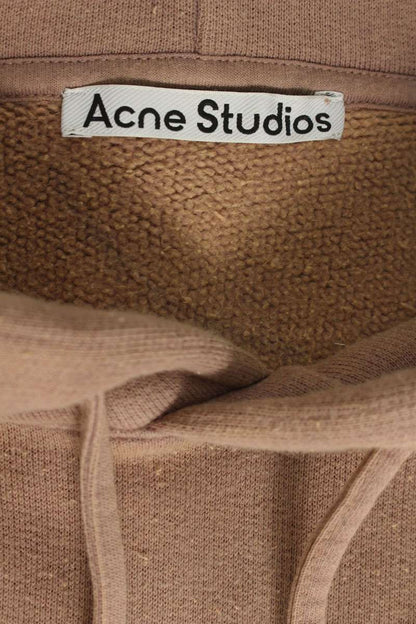 ACNE STUDIOS AW25 Cotton Back Rubber Patch Hoodie Size L