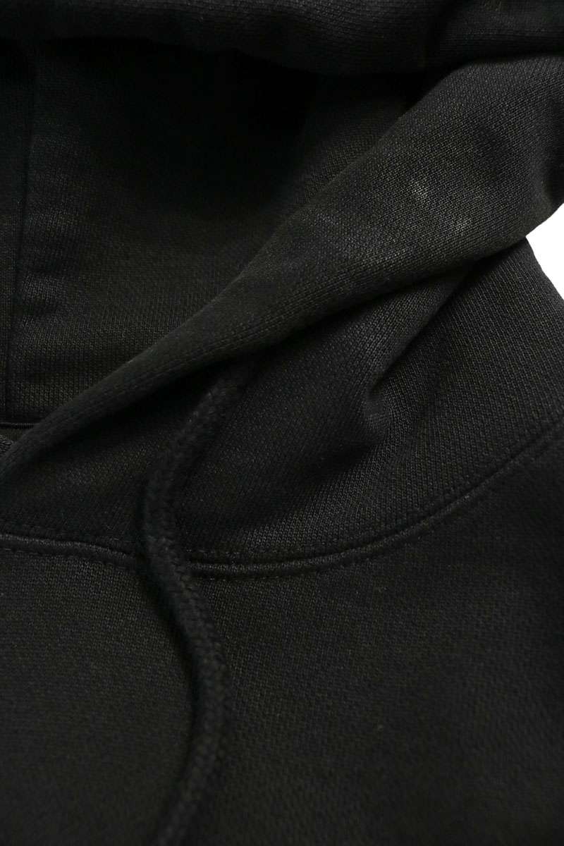 VETEMENTS Baseball Logo Embroidered Hoodie Black Size S