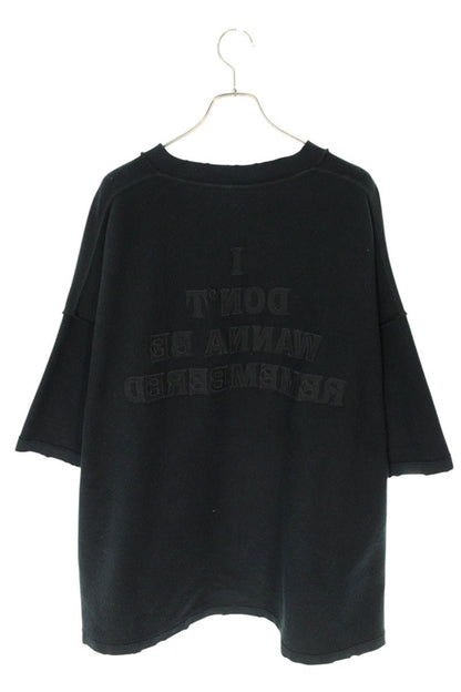Vetements 23SS Distressed Sweatshirt Black Size M