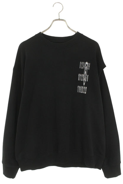 MM6 24SS Logo Print Sweatshirt Black Size S