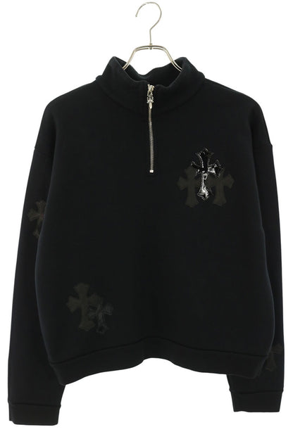 Chrome Hearts Y NOT Hair-on-Hide Sweatshirt Multi Size S