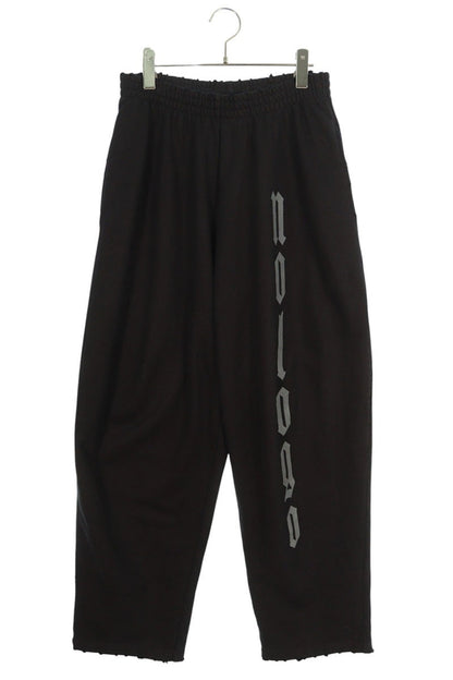 Balenciaga Distressed Print Long Pants Black Size XS
