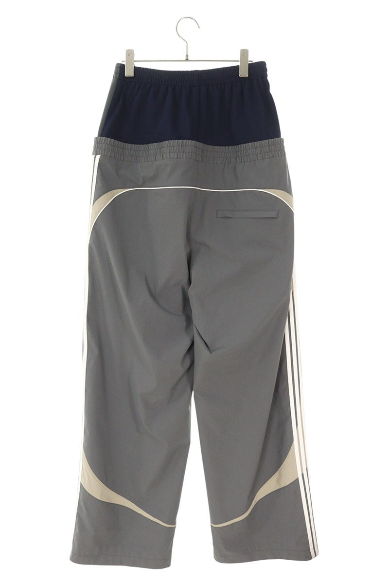 BALENCIAGA Sports Logo Layered Track Pants Multi Size 30