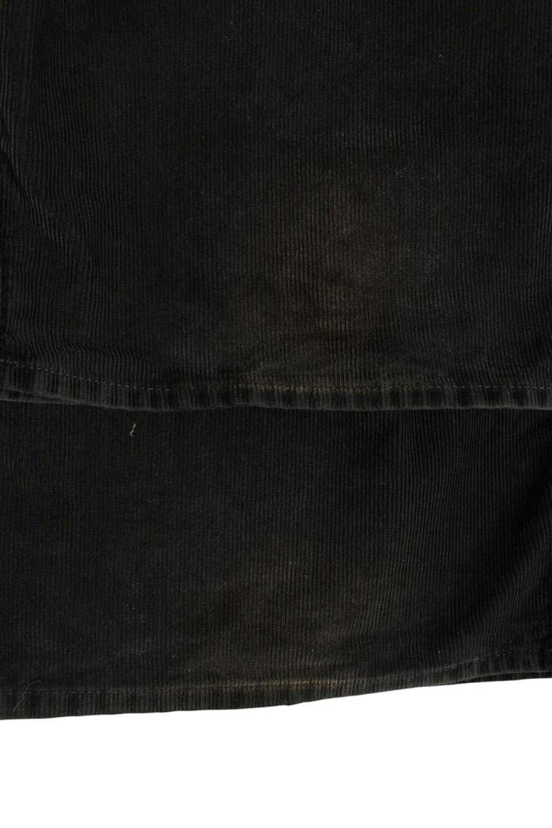 ACNE STUDIOS Washed Corduroy Pants Black Cotton Size 34