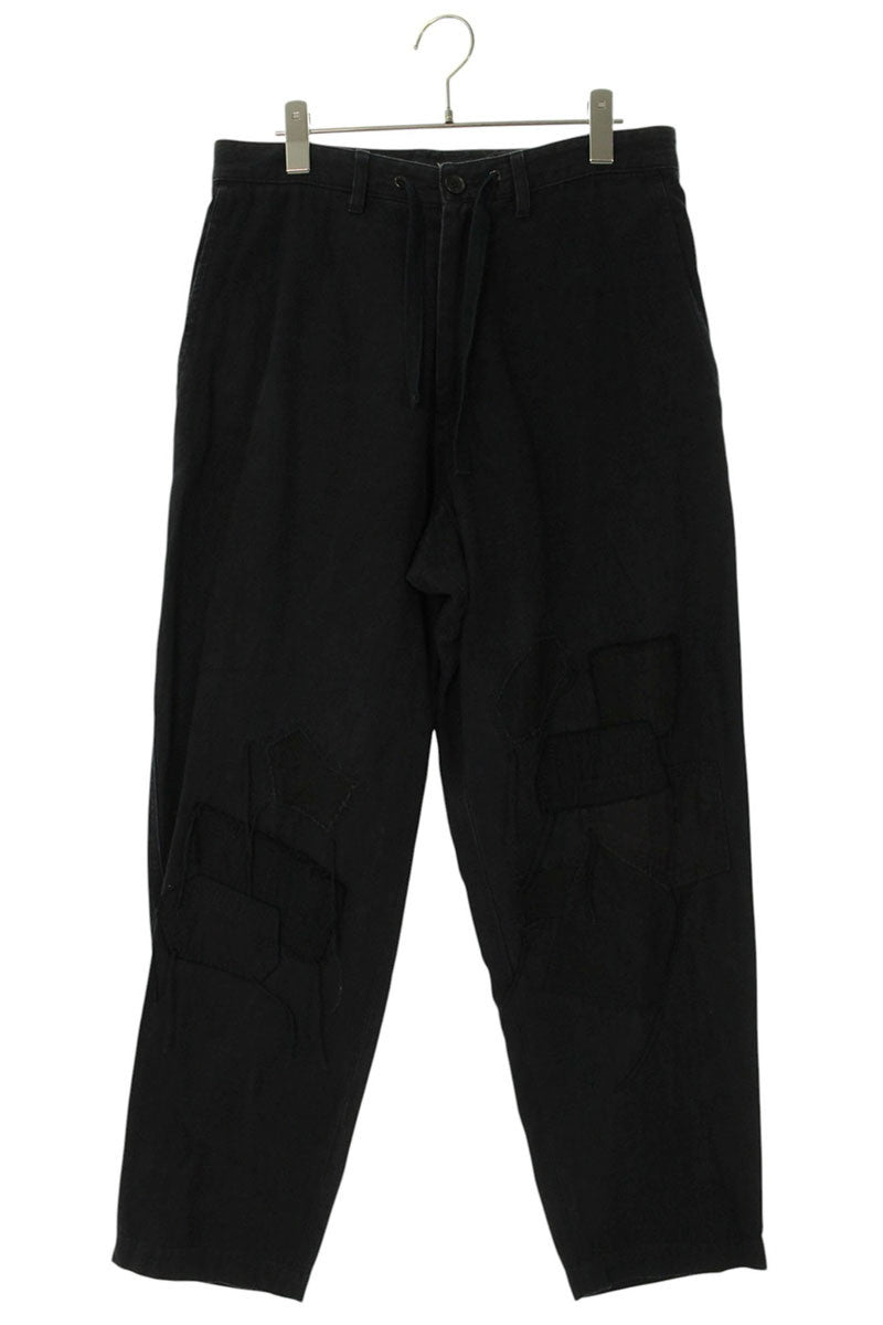 Y's Cotton Long Pants Black Size 2