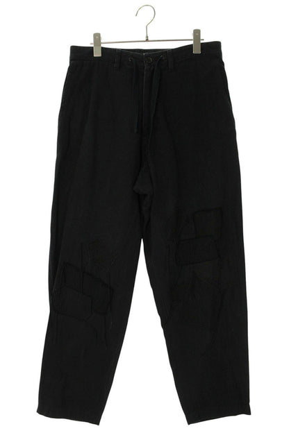 Y's Cotton Long Pants Black Size 2