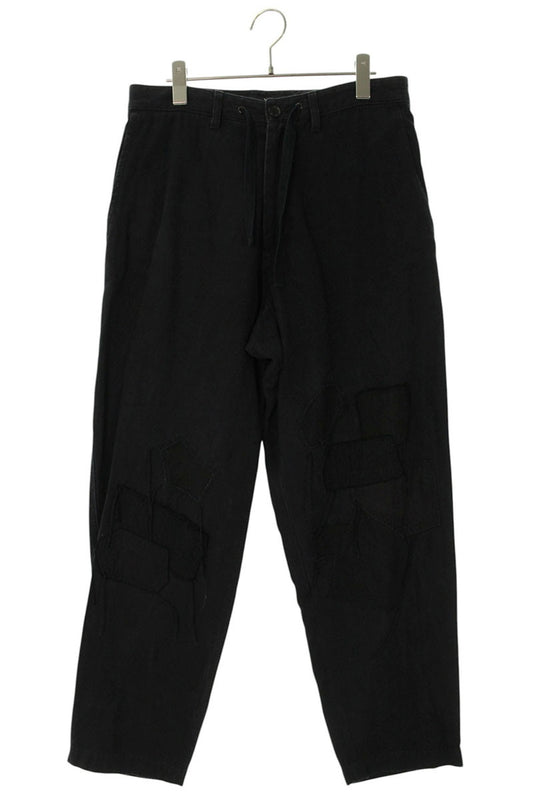 Y's Cotton Long Pants Black Size 2