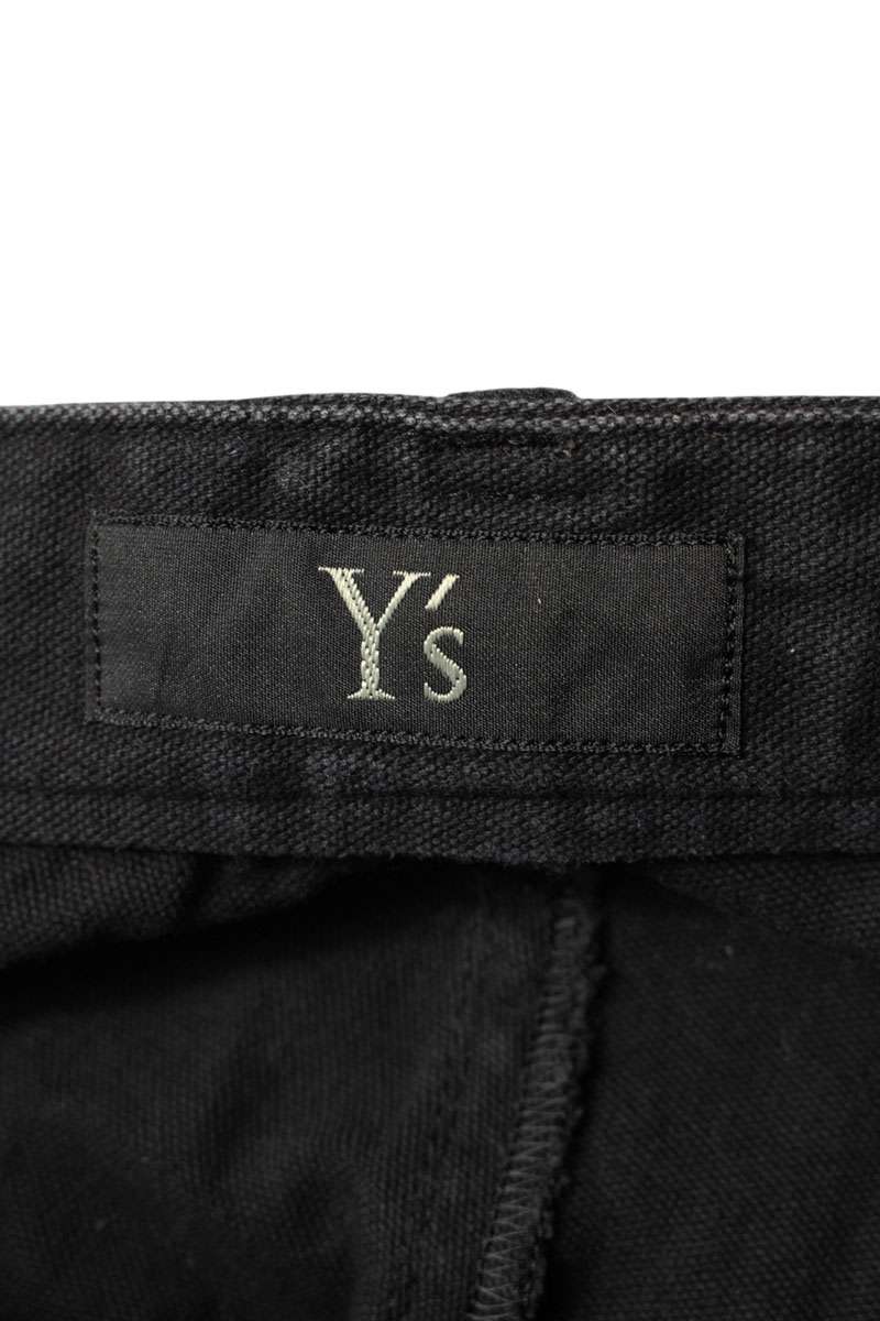 Y's Cotton Long Pants Black Size 2