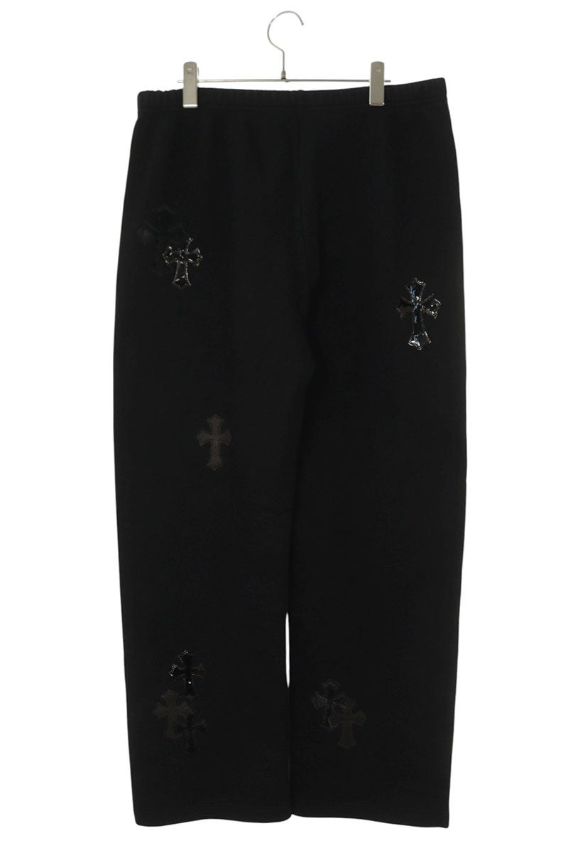 Chrome Hearts SWTPNTS GYN U PAPER JAM Black Calf Size 34