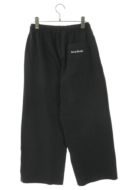 ACNE STUDIOS Back Logo Wide Sweatpants Gray Size 28