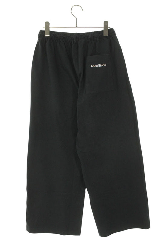 ACNE STUDIOS Back Logo Wide Sweatpants Gray Size 28