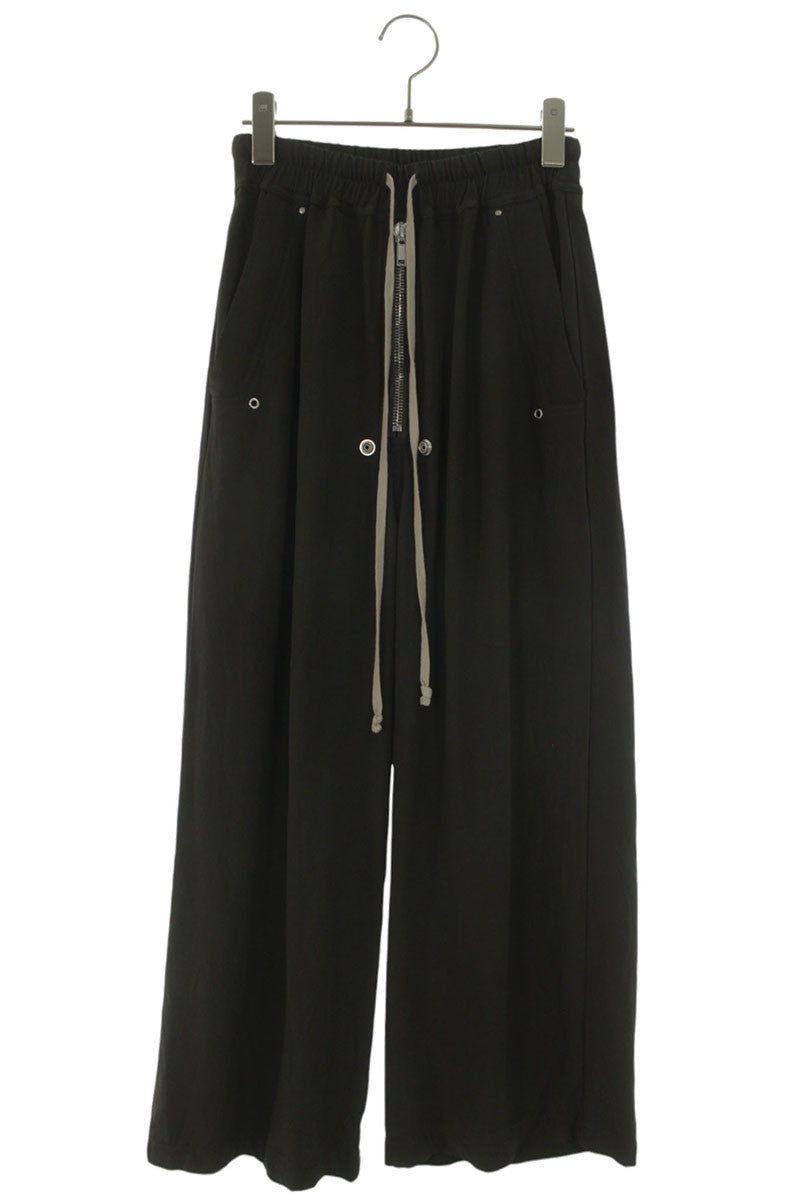 Rick Owens Wide Belas Long Pants Khaki Viscose Size 38