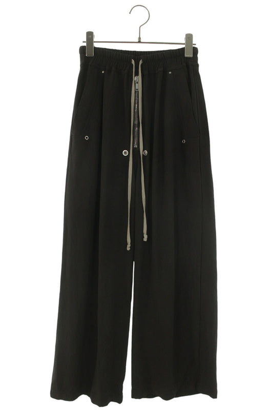 Rick Owens Wide Belas Long Pants Khaki Viscose Size 38