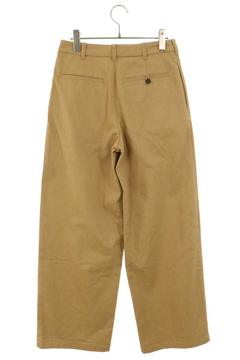 ACNE STUDIOS Cotton Face Patch Chino Pants Beige Size 28