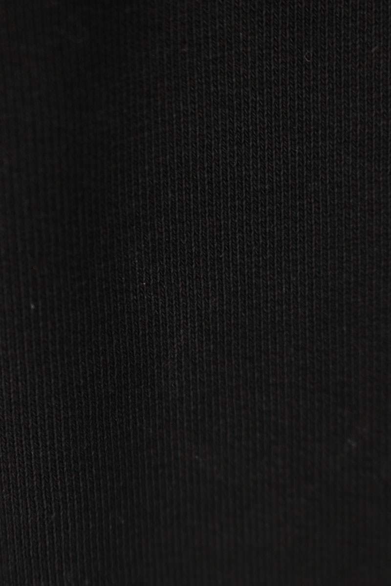 BALENCIAGA PARIS Logo Print Cotton Shorts Black Size M