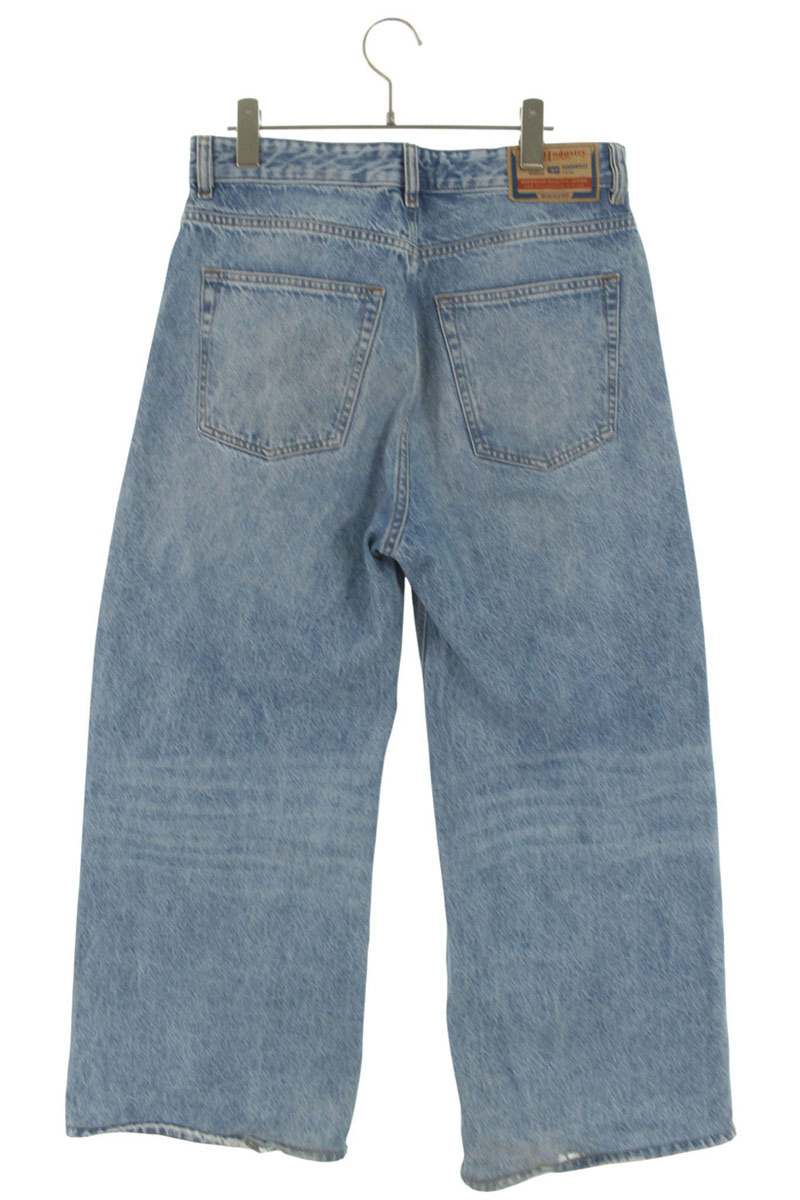 DIESEL Blue Cotton Loose Fit Denim Jeans Size 26