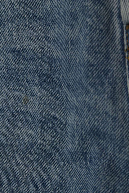 DIESEL Blue Cotton Loose Fit Denim Jeans Size 26