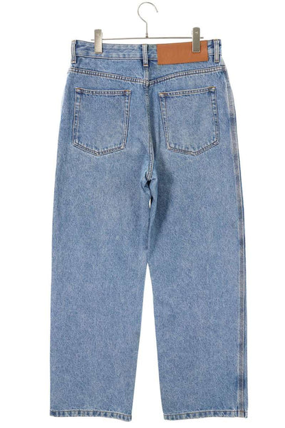LOEWE Anagram Embroidered Baggy Denim Jeans Indigo Size 33