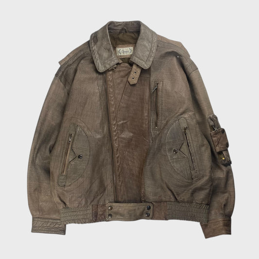 Classic Leather Jacket Size XL