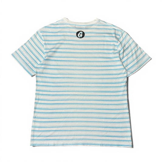 GOODENOUGH Border S Striped T-Shirt Size M