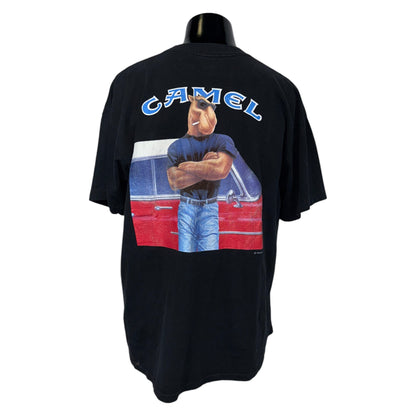 Camel x Joe Camel Joe × Muscle Car Vintage T-Shirt Size XL
