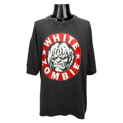 WHITE ZOMBIE 90s La Sexorcisto Tour T-Shirt White Size XL