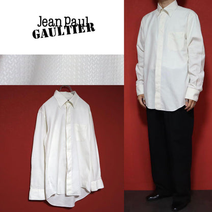 Jean Paul Gaultier Vintage All-Over Pattern Shirt Size 50
