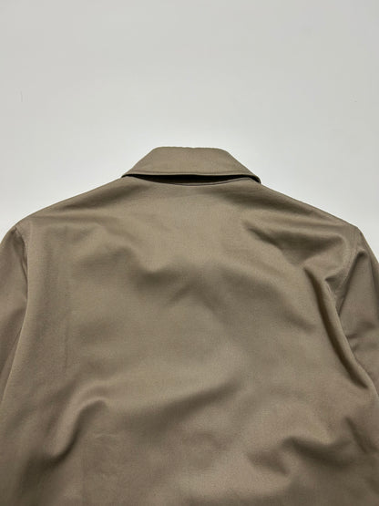 A.P.C. 2000s Ivory Cotton Blend Drizzler Jacket Size M