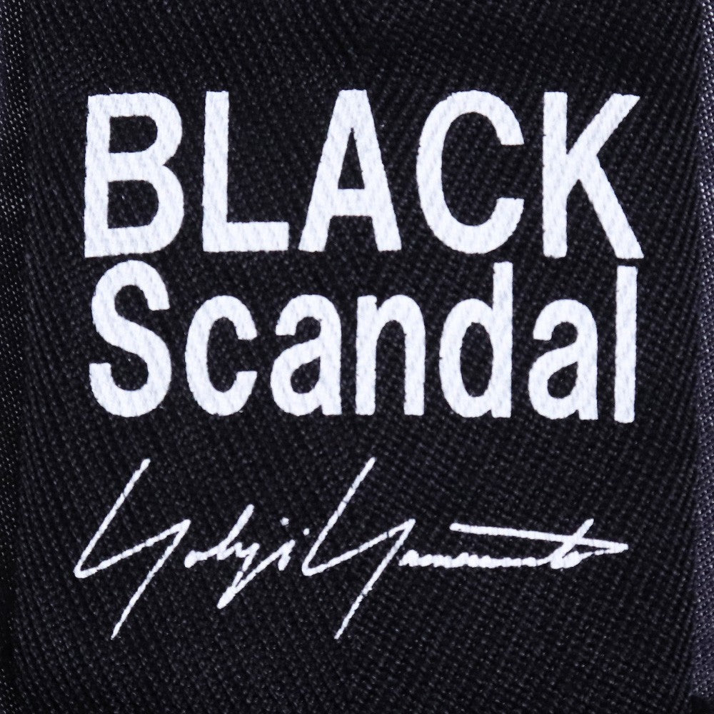 YOHJI YAMAMOTO BLACK SCANDAL Message Gray Navy T-Shirt Size 3