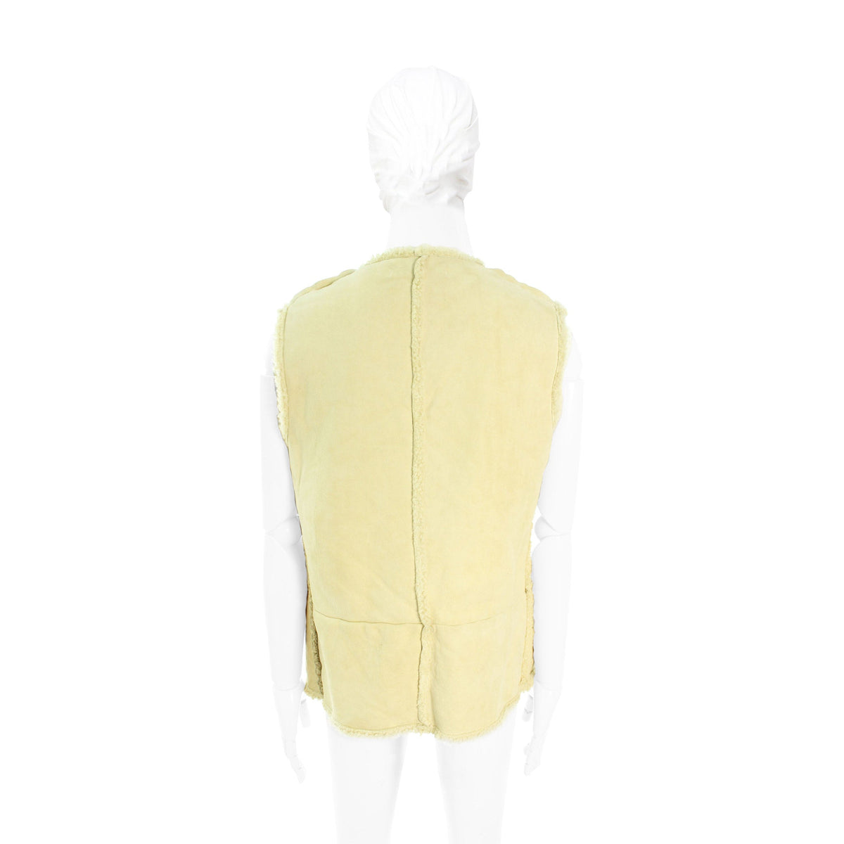 NUMBER (N)INE 2002 A/W Sheepskin Vest Beige Size 4