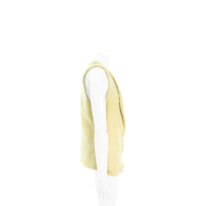 NUMBER (N)INE 2002 A/W Sheepskin Vest Beige Size 4