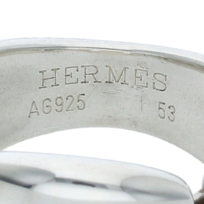Hermes HERMÈS 2010s Silver Ring Size JP 11.5