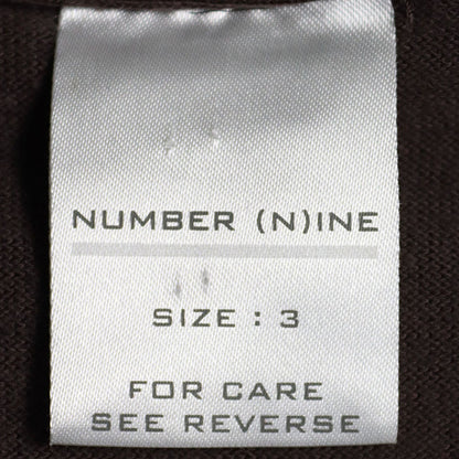 NUMBER (N)INE 2002 A/W Brown Jacket Size 3