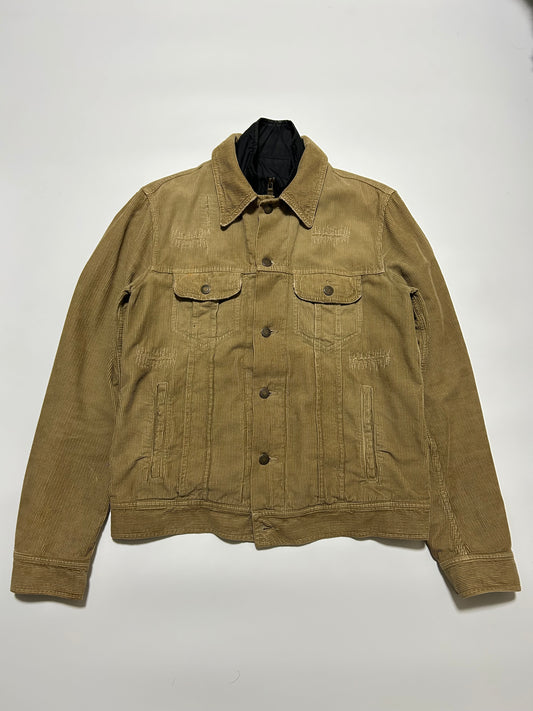 DOLCE&GABBANA AW02 Distressed Trucker Jacket Size 48