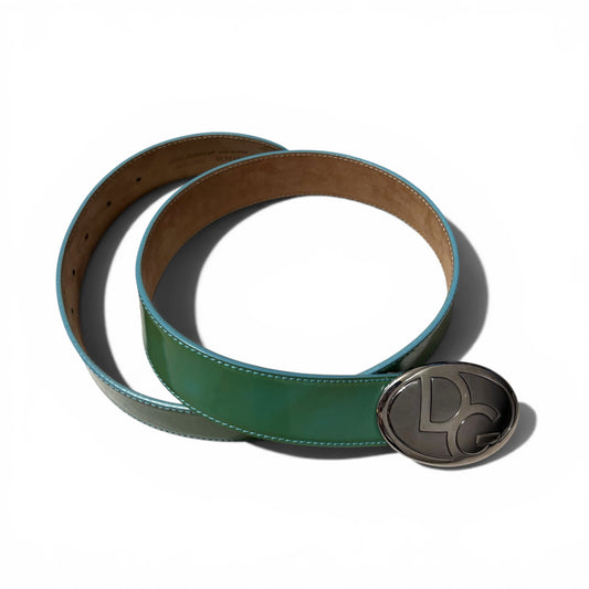 Vintage Dolce&Gabbana Green Belt Made in Italy