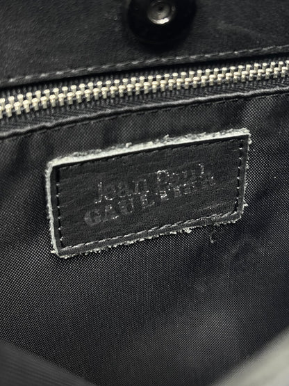 Jean Paul Gaultier classic postman bag Black