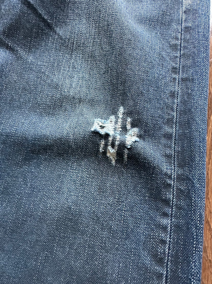 Dior Homme SS03 Mud Waxed Clawmark Jeans
