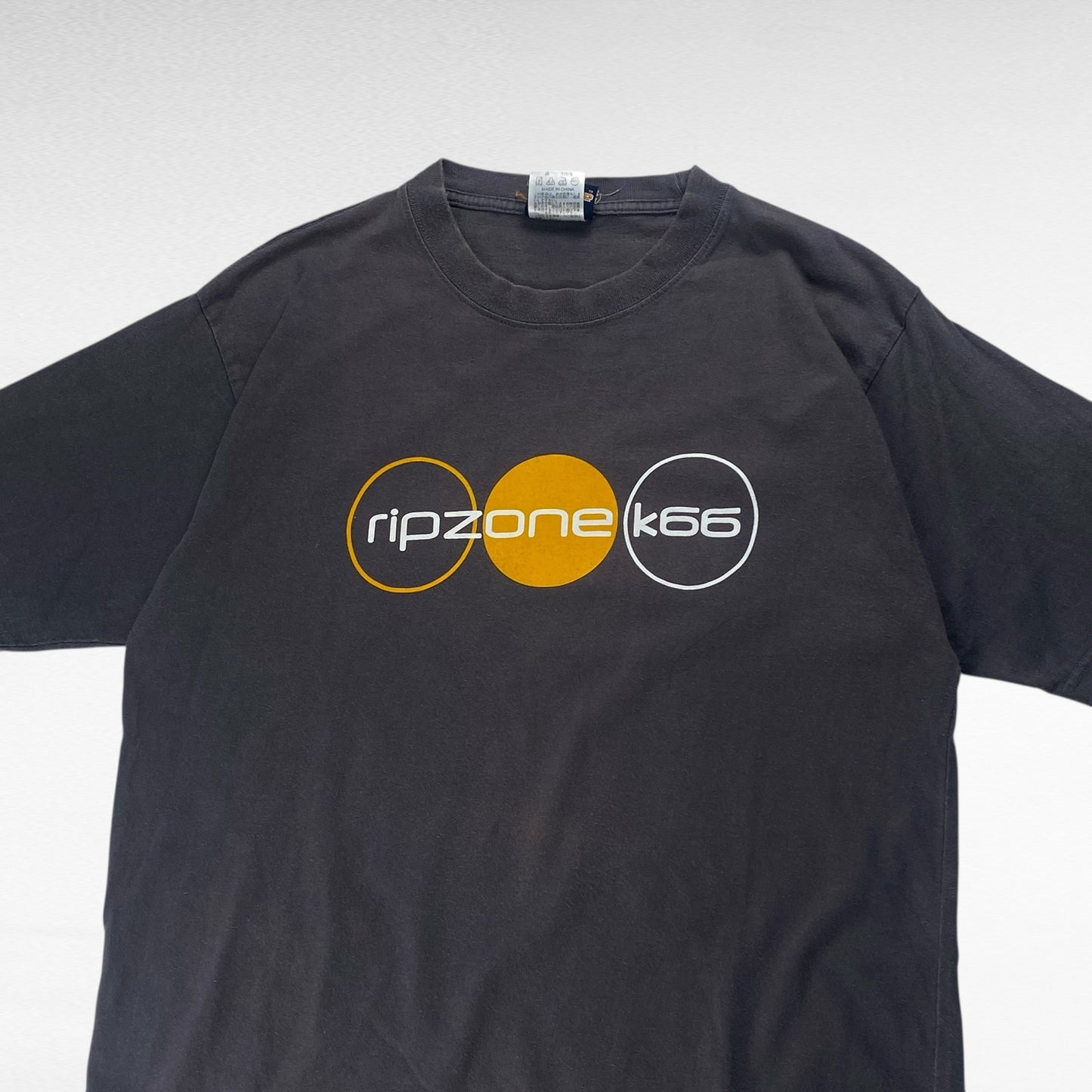 rip zone Short Sleeve T-Shirt Gray Size L