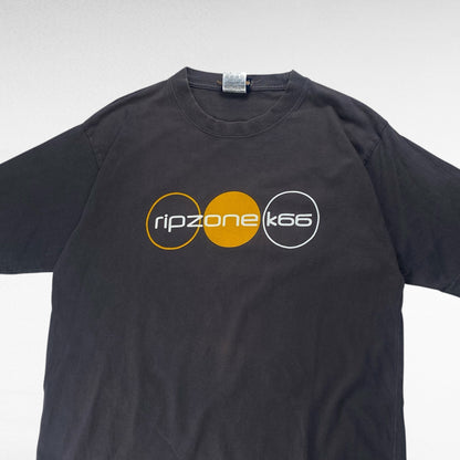rip zone Short Sleeve T-Shirt Gray Size L