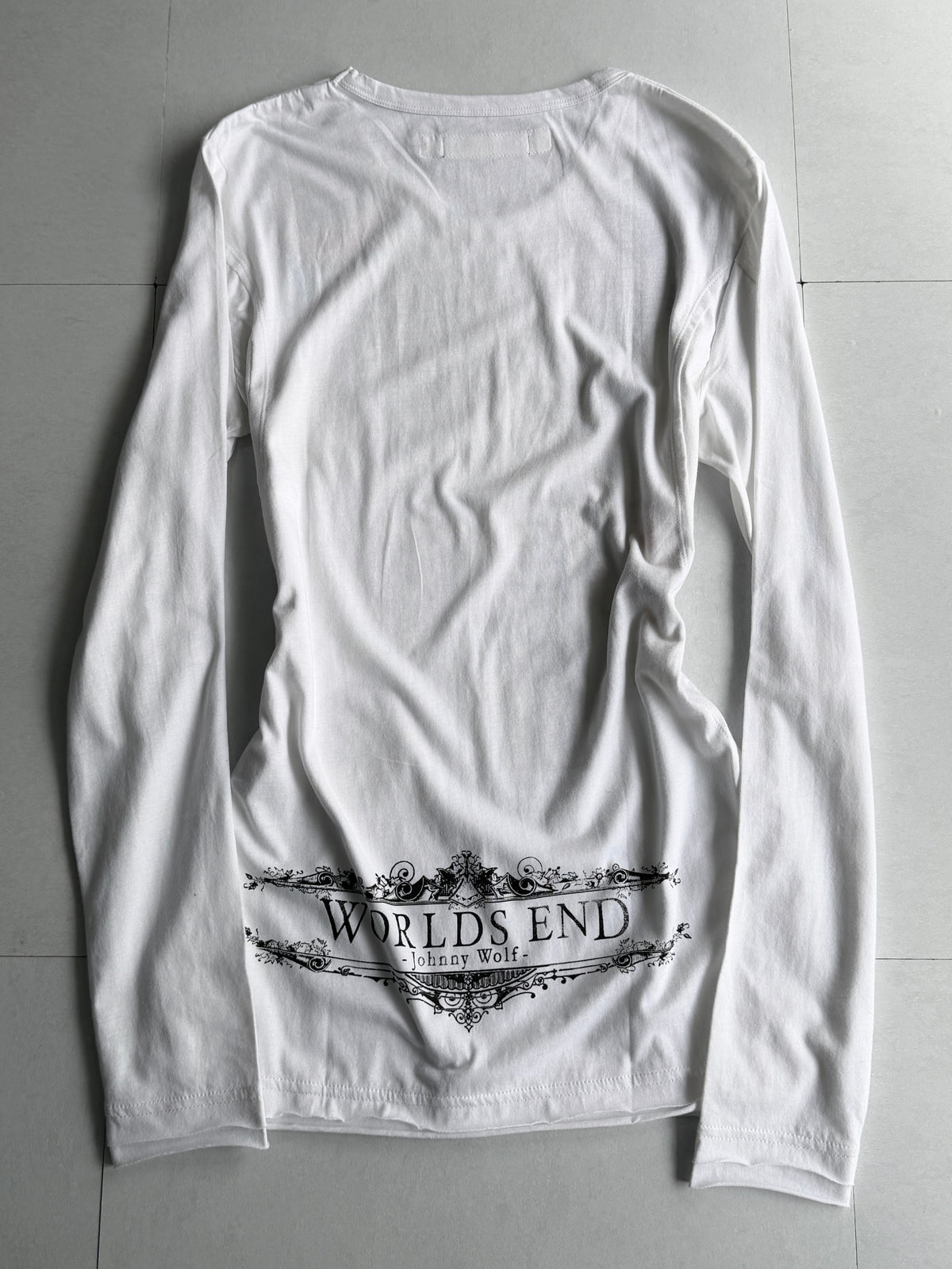 JHONNY WOLF Antique Frame Long Sleeve Cotton Size 2