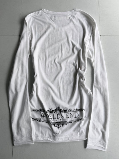 JHONNY WOLF Antique Frame Long Sleeve Cotton Size 2