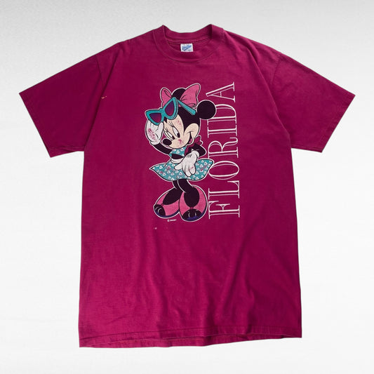 Velva Sheen 90s T-Shirt Pink Size L